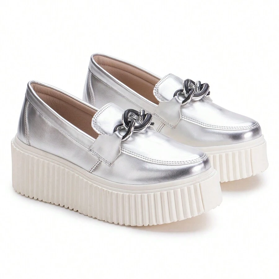 Women's Moccasin Shoes: Comfort And Style For All Occasions, Fashion At Your Feet. RT FOOTWEAR - 銀色 - 查看 1