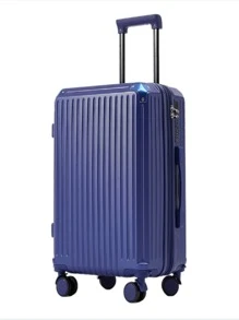 Set Of 2 Suitcases With 1 Toiletry Bag - Blue - View 3