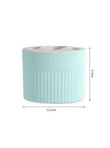 1pc Toothbrush Holder,Household Desktop Toothbrush Toothpaste Storage Rack, Plastic Toothbrush Holder Bathroom Organizer For,Desktop Toothbrush Holder For Toothpaste And Brushes, Can Be Used For Toothpaste And Toothbrush Storage In The Bathroom Home Bathroom Decor Fall Decor Back To School - Multicolor - View 12