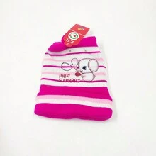 SUHU Caps, Stylish Casual Knitted Hat, Hot Selling Thickening Keep Girls From Cold With Inner Layer - Hồng - Xem 1