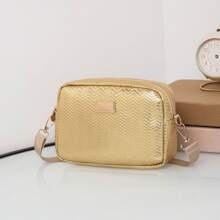 Bolso mini de moda, bolso de hombro y bandolera para mujer con relieve