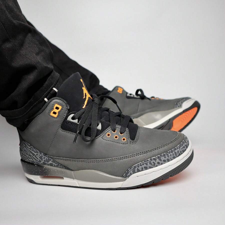 Nike Air Jordan 3 Retro Fear Pack CT8532-080 Men's Fashion Sneaker New - Black - View 1