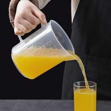 4 Pcs Measuring Jugs,100ml/250ml /500ml/1000ml Transparent Lab Graduated Beakers,Small Clear Liquid Graduated Beaker,Reusable Transparent Medicine Lab Measure Cups,Kitchen Baking Measuring Cups Jugs - Clear - View 3