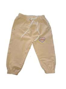 Kit 2 Calça Feminina Brim Jogger Infantil