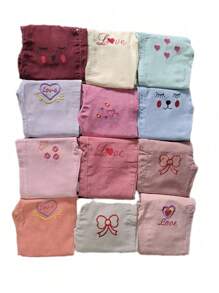 Kit 2 Calça Feminina Brim Jogger Infantil