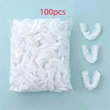 50/100/300pcs Disposable Pe Food Storage Covers For Leftovers, Refrigerator And Bowl, Kitchen Food Fresh-Keeping Film Wrap, For Outdoor, Camping