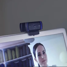 1pc Logitech C920E 1080P HD Webcam With Microphone For Live Streaming, Online Classes, Video Conferencing, PC