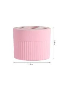 1pc Toothbrush Holder,Household Desktop Toothbrush Toothpaste Storage Rack, Plastic Toothbrush Holder Bathroom Organizer For,Desktop Toothbrush Holder For Toothpaste And Brushes, Can Be Used For Toothpaste And Toothbrush Storage In The Bathroom Home Bathroom Decor Fall Decor Back To School - Multicolor - View 10