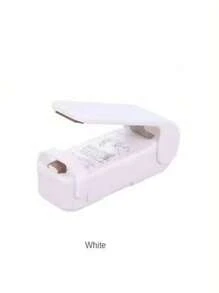 Mini Heat Sealing Machine, Portable Food Bag Sealer, Heat Sealing Tool For Packaging - White - View 8