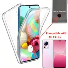 360° Rundum-Schutz Doppelseitiges Handyhülle mit Displayschutz kompatibel mit Xiaomi 13T 12T 14 14T 11T Pro POCO X7 X6 X5 F3 M5S X6 F5 Pro C65 C75 13 12 11 Lite 5G NE für Redmi Note 14 13 11 10 9 8 14C 12 14 Pro Plus 9s 10s A3 A4 13C 12C 10C 9C NFC 9 9A 9AT 9T 11s 12s 4G 5G kompatibel mit OPPO für Realme wasserdicht, stoßfest, kratzfest, fingerabdruckfest