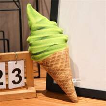 20cm/50cm Simulated Ice Cream Cone Plush Toy Pillow, 8 Styles Available, Perfect Birthday Gift, New Year Gift, Party Gift And Room Decoration For Children (Due To Mass Production Of Fabrics, There Will Be Some Slight Color Differences, The Actual Product Is Close To The Promotional Picture)