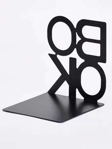 2 stuks/1 stuk BOEK boekensteun in de vorm van een letter, metalen boekensteunen voor op het bureau, intrekbare boekensteun voor studenten, retro minimalistische boekensteunen, voor thuis, woonkamer, kantoor, boekenplankdecoratie, Kerstmis, Valentijnsdag, nieuwjaarscadeau, begin van het schooljaar