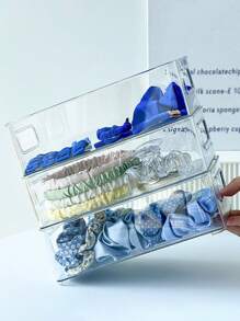 1 个透明珠宝盒，用于发夹和发带 - 無色 - 查看 4