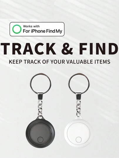 Wireless Global GPS Locator Tracker Device, Suitable For Pets, Keys, Wallets, Valuables, Elderly, And Children, Compatible With Apple Devices, Plug And Play, Built-In Battery Lasts 1 Year, No SIM Card Or Data Plan Required, Compact And Portable, Waterproof