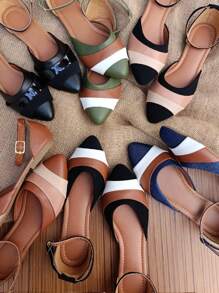 Women Flat Sandals - Camel - View 6