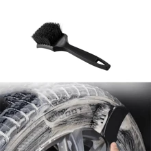 Tire Cleaning Brush, Car Cleaning Brush, Car Wash Brush, Multi-Purpose Tire Cleaning Tool, Multi-Purpose Tire Rim Brush, Foot Mat Cloth Cleaning Brush - Multicolor - View 3