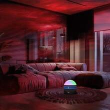 1 件 USB 供电多功能星空投影书灯带遥控器，房间氛围灯 - 多彩色 - 查看 6