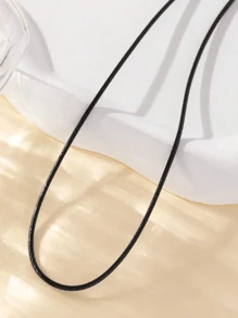 1pc colar casual simples feminino, adequado para uso diário