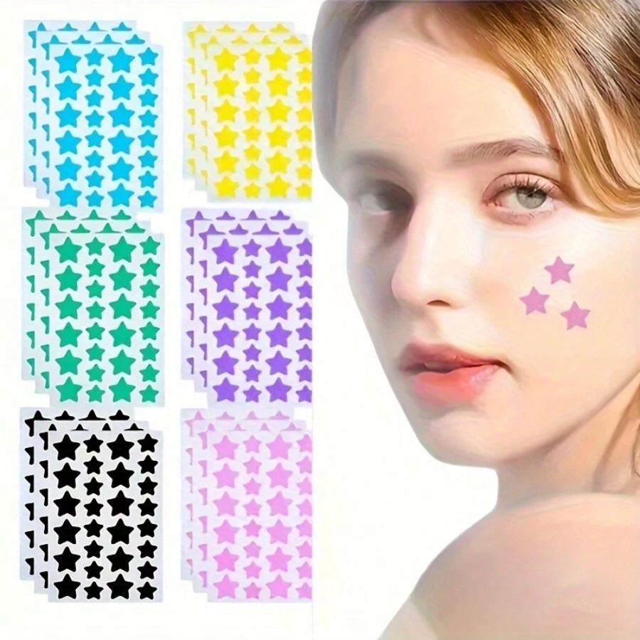 168/336/504 piezas Pegatinas de estrella, ultraligero, pegatina de fiesta de cumpleaños festiva y de entretenimiento - Multicolor - Ver 1