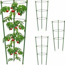 3Pcs Set Adjustable Tomato Cage Plant Support Cages Garden Cucumber Trellis Ring - 3PCS - View 1