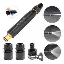 Garden Hose Nozzle Washing Sprayer - Black - View 2