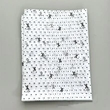 10pcs Flower Wrapping Paper With Polka Dot, Bow Prints, Gift Decoration Paper Valentine Day