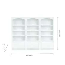 1pc Giá để đồ nội thất thu nhỏ 16 ngăn - Mô hình bỏ túi nhà trang trí di động có tủ trưng bày thanh lịch, tăng thêm nét quyến rũ cho bộ sưu tập của bạn, Giá trưng bày phụ kiện nhà trang trí tỷ lệ 1:12 Giá đỡ tường cảnh nhà thu nhỏ trang trí tốt nhất - Nhiều màu - Xem 9