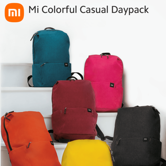 Xiaomi Mi Casual Daypack, EPE Cushioned Shoulder Straps More Comfortable,Water-Resistance Material Protecting Goods In Rainy Day, Nx Lite Buckle Durable And Strong, YKK Zipper Strong & Abrasion Resistant