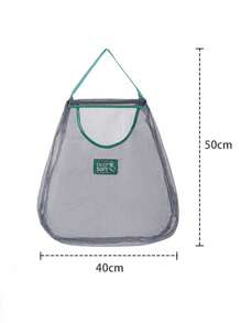 1pc Kitchen Storage Mesh Bag, Vegetable & Fruit Storage Bag, Random Single/Double Layer