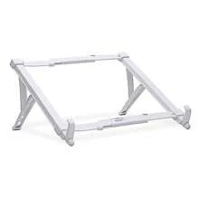 Notebook Stand With 5 Height Adjustments, Ergonomic, Non-Slip, NR17 Certified, In ABS, Reliza Pratik - 白色 - 查看 3