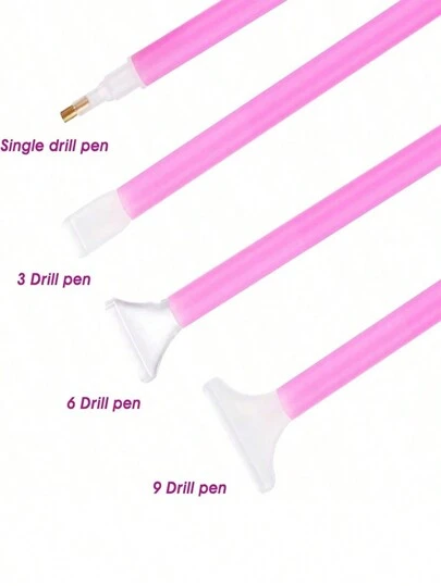 6/16 件钻石画工具套装