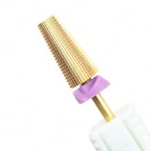 Easy Nail Double Hand Use 5 In 1 Tungsten Steel Nail Milling Drill Bits, Multi-Functional Carbide With High Hardness For Long-Term Gel Removal, 2.35mm Shank Diameter