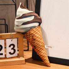 20cm/50cm Simulated Ice Cream Cone Plush Toy Pillow, 8 Styles Available, Perfect Birthday Gift, New Year Gift, Party Gift And Room Decoration For Children (Due To Mass Production Of Fabrics, There Will Be Some Slight Color Differences, The Actual Product Is Close To The Promotional Picture)