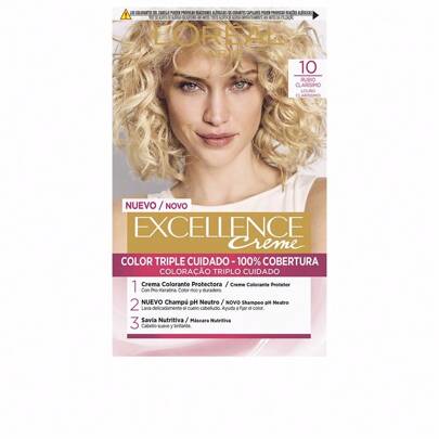 für Haare EXCELLENCE Creme Dye Nr. 8 Hellblond