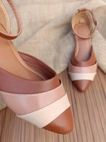Women Flat Sandals - Camel - View 2