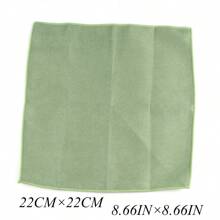 1pc Men's Soft Velvet Grass Green Pocket Square/Handkerchief, Versatile For All Seasons