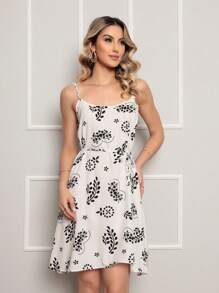 Women's Dress I New With Short Straps | Polyester - 白色 - 查看 1