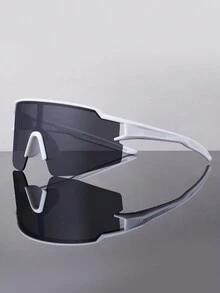 Gafas de moda para hombres con lentes de color electrochapado, marcos grandes, lentes de colores, adecuados para uso unisex en fiestas, vacaciones, deportes al aire libre, fotografía, Halloween, etc. - multicolor - Ver 11