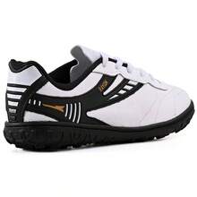 CALCADOS LGHT LIGHT Leather Soccer Cleat With Synthetic Grass Field + Backpack + Socks + Adult Watch - trắng - Xem 4