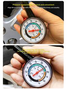High Precision Tire Pressure Monitor For Cars, Trucks, And Motorcycles, Including Tire Pressure Gauge And Monitoring System