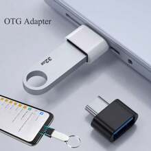 Adattatore convertitore OTG Type-C Micro USB a USB per telefono, tablet, laptop, mouse, tastiera e disco