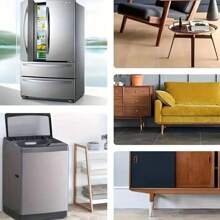 4pcs Adjustable Refrigerator, Washing Machine Anti-Slip Leveling Feet Pads, Anti-Vibration Mat, Riser Stand