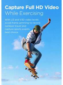 Lenovo 联想 ThinkPlus Mini SD 卡 Class 10 TF 闪存卡 256GB 128GB 64GB 32GB 红黑内存卡 适用于手机电脑音箱 - 彩色 - 查看 5