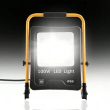 كشاف عمل LED من Froadp للإنشاءات، كشاف غمر LED مع كابل 3M ومقاومة للماء IP66 للاستخدام الداخلي والخارجي في مواقع البناء والمرآب - الأبيض البارد - مشاهدة 1