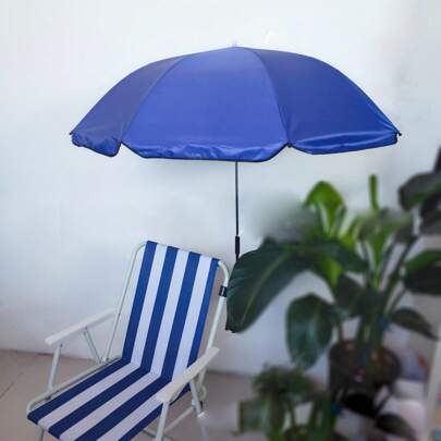 Pet Stroller Parasol Universal Stroller Umbrella Parasol Car Clip Parasol Sunshade Clip Pet Stroller Umbrella Blue