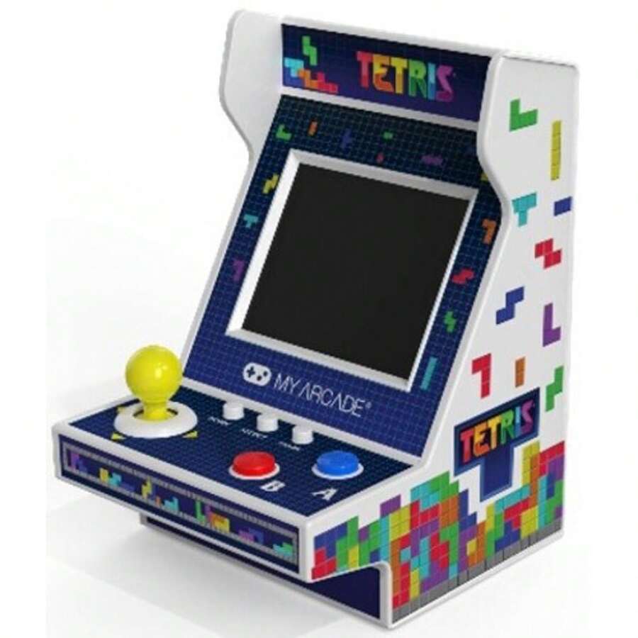 Tetris Pico Player Portable Retro Arcade (101 GAMES IN 1)  [PORTABLE MICROE ARCADE PLAYER] - Multicolor - View 1