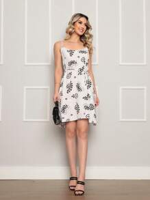 Women's Dress I New With Short Straps | Polyester - 白色 - 查看 3