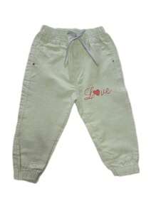 Kit 2 Calça Feminina Brim Jogger Infantil