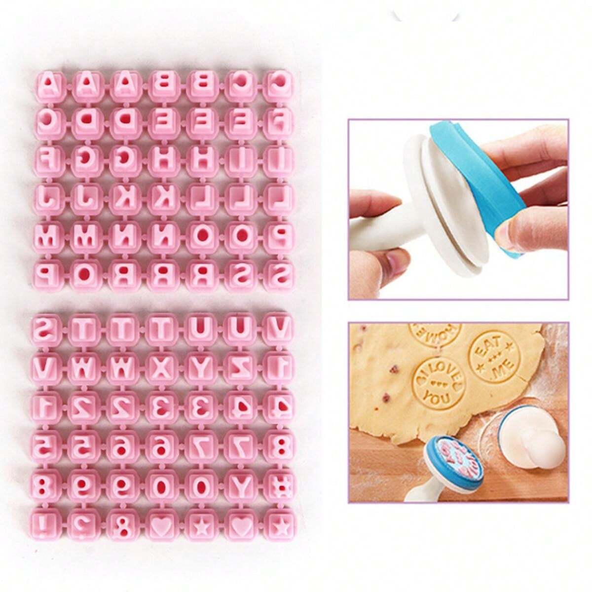 Alfabet Stempels Set voor Klei Aardewerk, FORMVERSITY Kleine Letters Alfabet Klei Stempel Sets, Kleine Klei Brief Pers Stempels, Alfabetten Stempelen Gereedschap voor Aardewerk