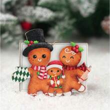 1 mặt dây chuyền Acrylic hình người bánh gừng Giáng sinh, mặt dây chuyền trang trí cây thông Noel, trang trí nhà cửa Giáng sinh, đồ trang trí cây thông Noel vui vẻ, đồ trang trí ngày lễ, quà tặng Giáng sinh, Halloween, trang trí Halloween - Nhiều màu - Xem 3